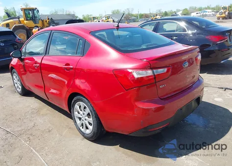 2013 Kia Rio Lx z USA, uszkodzony, nr VIN KNADM4A30D6281402